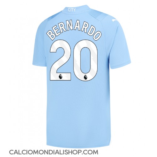 Maglie da calcio Manchester City Bernardo Silva #20 Prima Maglia 2023-24 Manica Corta